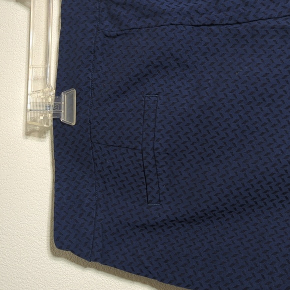 Cynthia Rowley Womens Capri Pants Elastic Waist High Rise Chevron Plus Size 18W - Picture 9 of 9